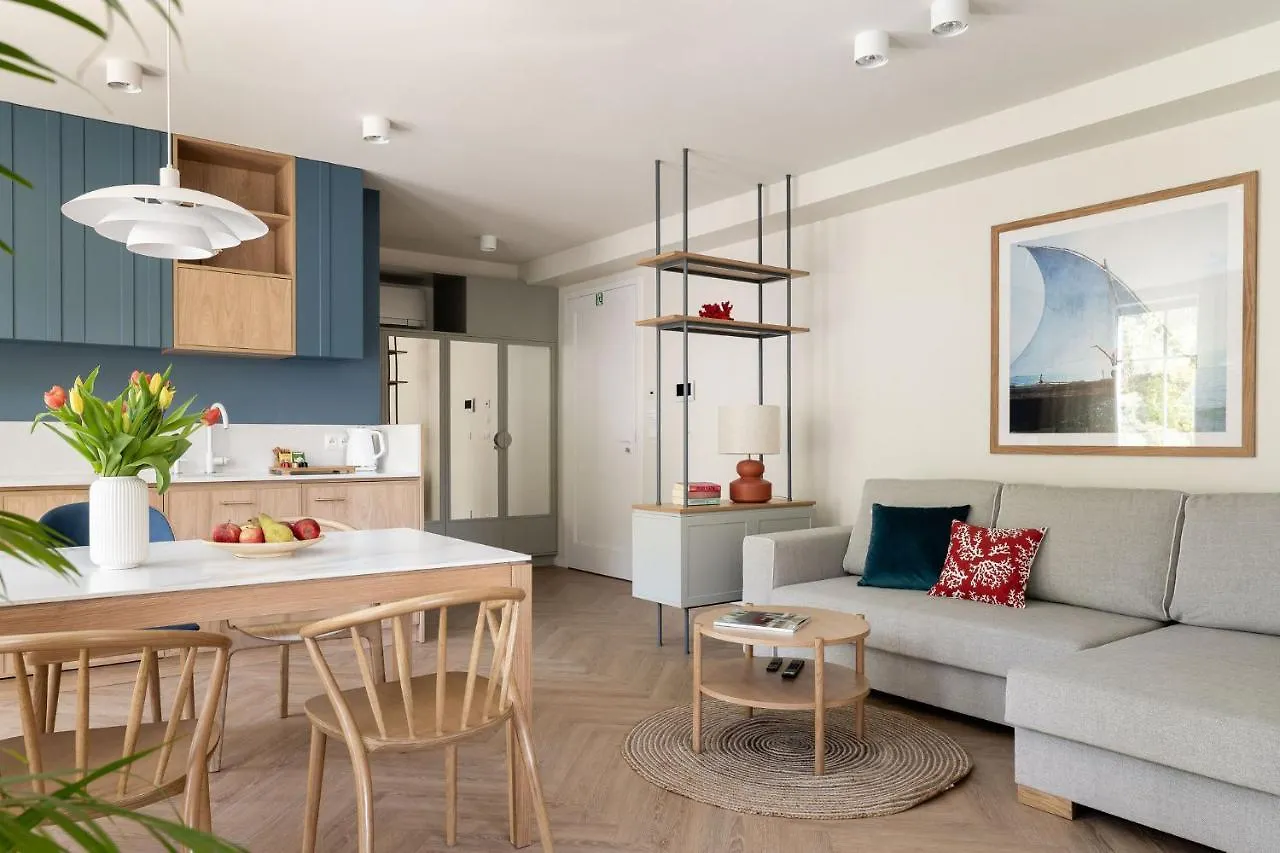 Baltic Wave Boutique Apartments With Sauna And Gym Sopot Lägenhetshotell